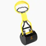 Tomkas Dispensers for dog waste bags, fixed, not of metal ，without poo touched （Yellow）